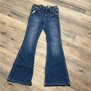 KanCan Dark Blue Flare Jeans